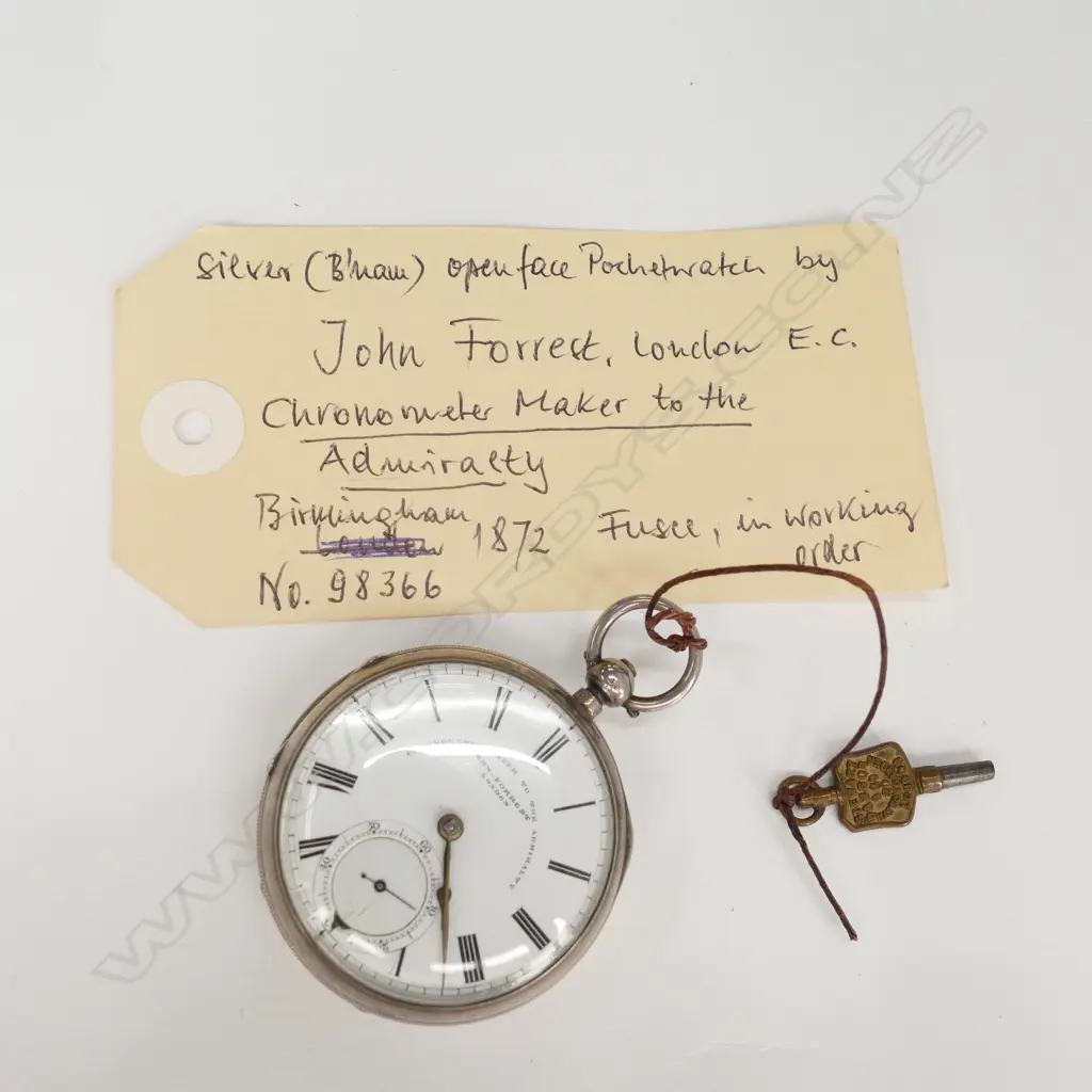 JOHN FORREST POCKETWATCH Image 1++