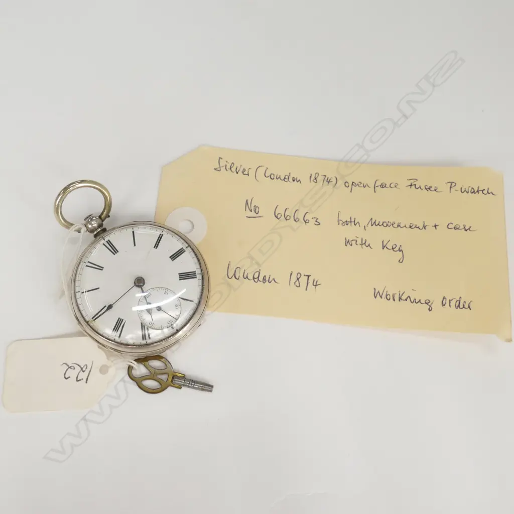POCKETWATCH LONDON 1874  Image 1++