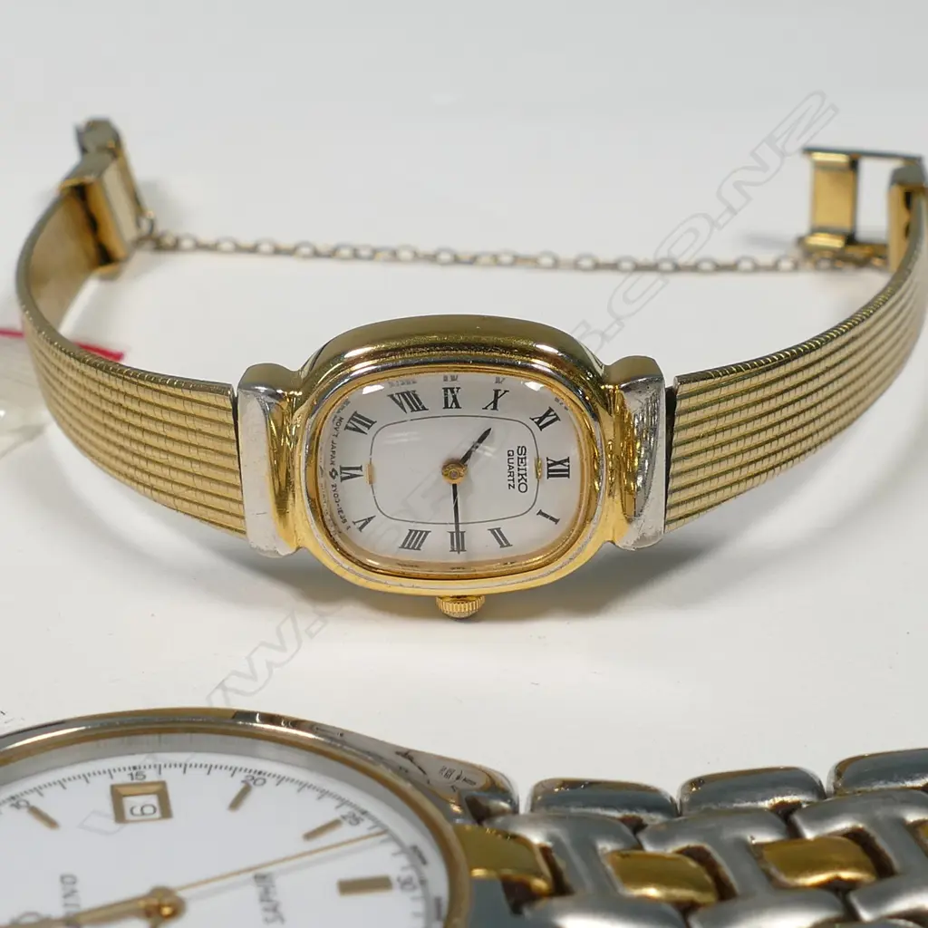 CANDINO GENT'S WRISTWATCH IN BOX & LADY'S SEIKO WRISTWATCH Image 1++