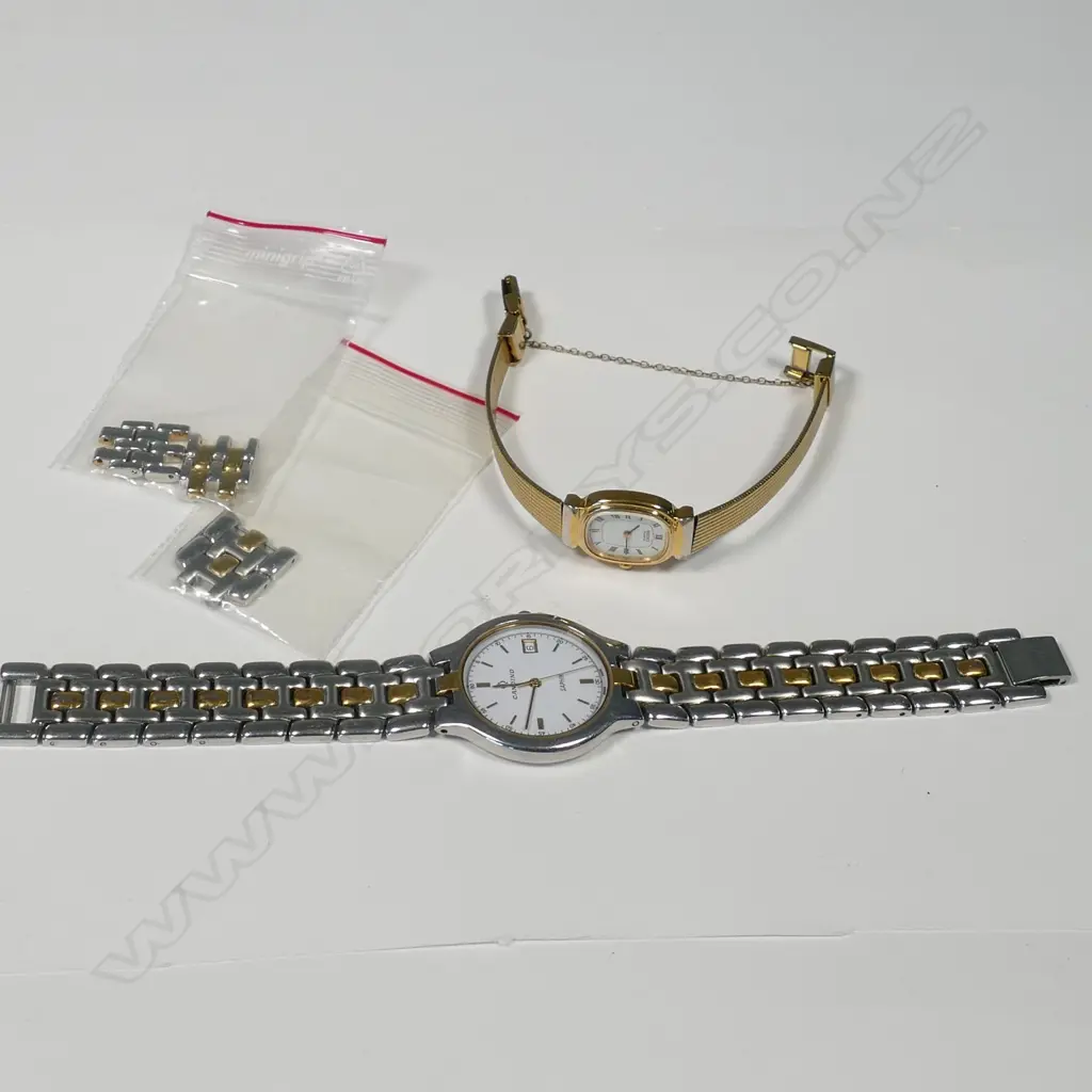 CANDINO GENT'S WRISTWATCH IN BOX & LADY'S SEIKO WRISTWATCH Image 1++