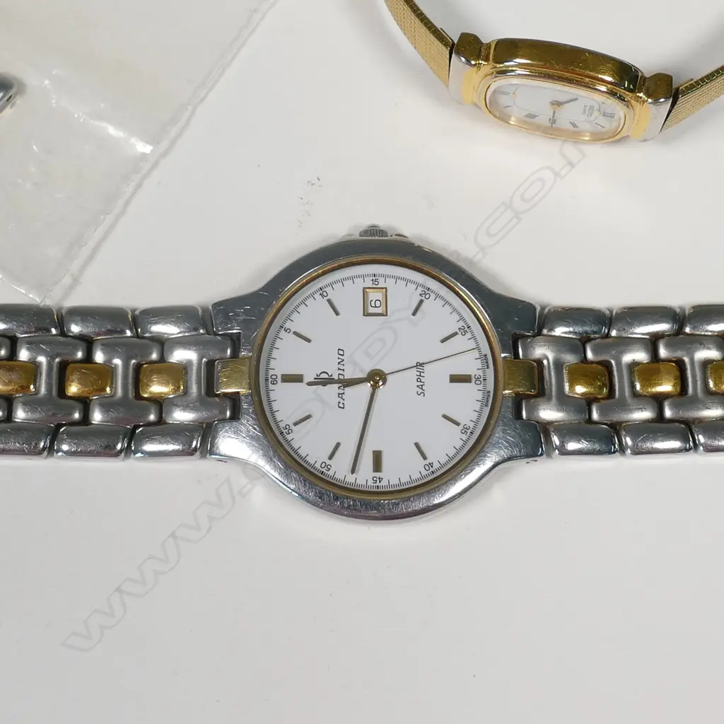 CANDINO GENT'S WRISTWATCH IN BOX & LADY'S SEIKO WRISTWATCH Image 1++