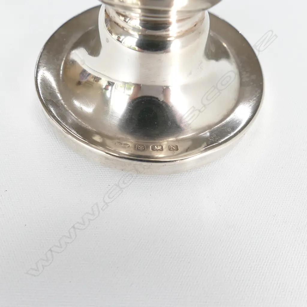 SILVER BALUSTER SUGAR SIFTER BIRMINGHAM 1937 82 GMS Image 1++