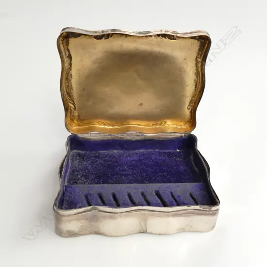 STG SILVER JEWELLERY BOX L 130 MM