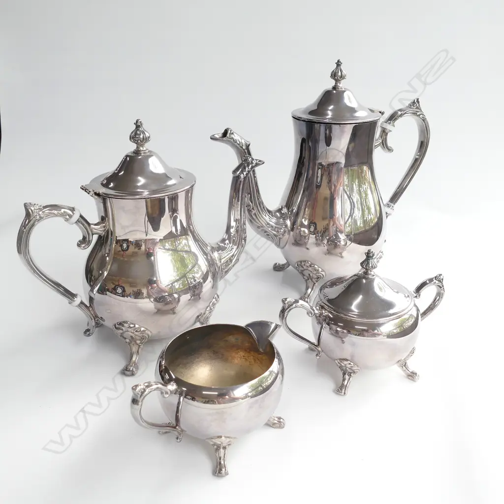 4 PCE EP COFFEE / TEA SERVICE Image 1++
