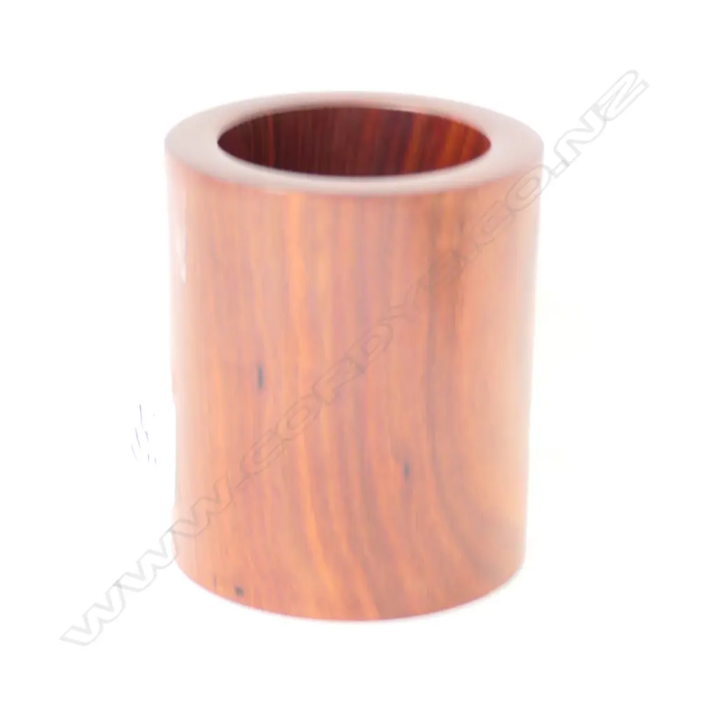 CHINESE ROSEWOOD BRUSH POT 115MM H Image 1++