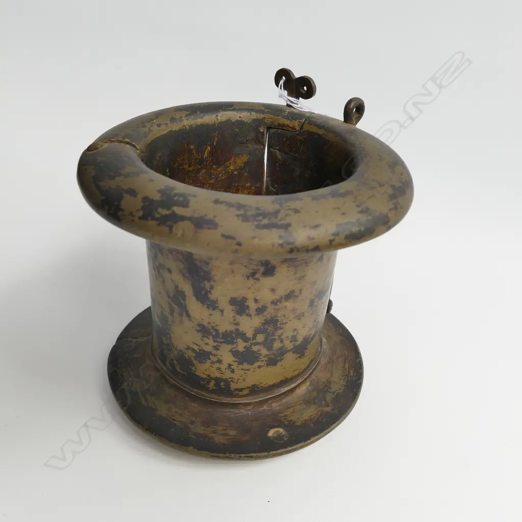 OLD SENUFO BRONZE WIDE CURRENY BRACELET Image 1++
