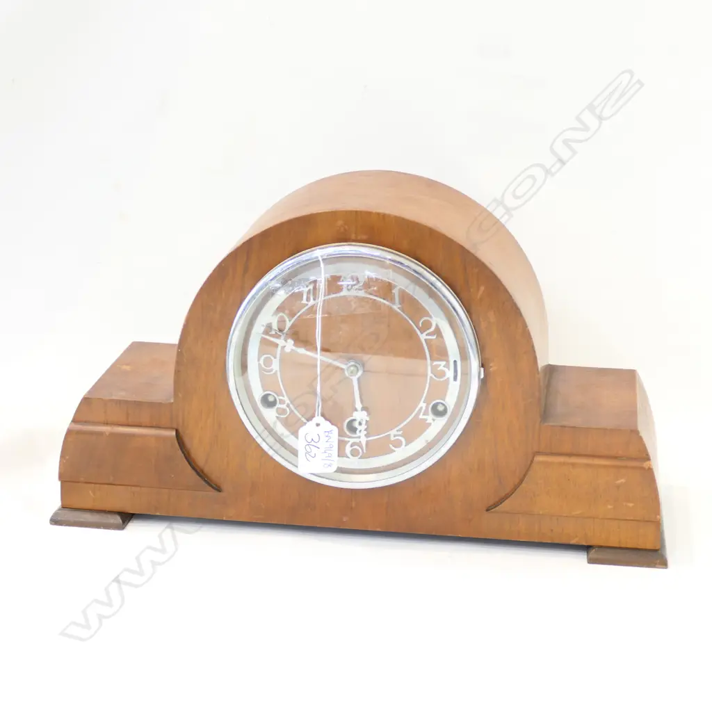 VINTAGE ENGLISH MANTLE CLOCK 400MM L Image 1++