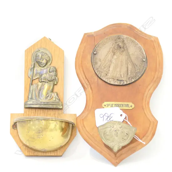 2 HOLY WATER FONTS 