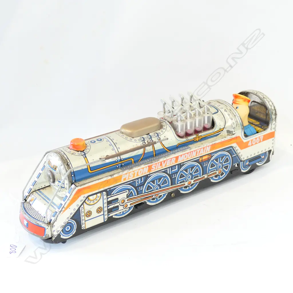 PISTON SILVER MOUNTAIN TIN TRAIN 400MM L Image 1++