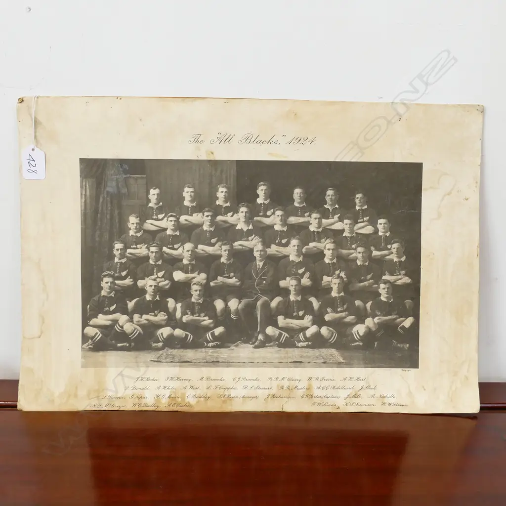 ALL BLACKS 1924 PRINT Image 1++