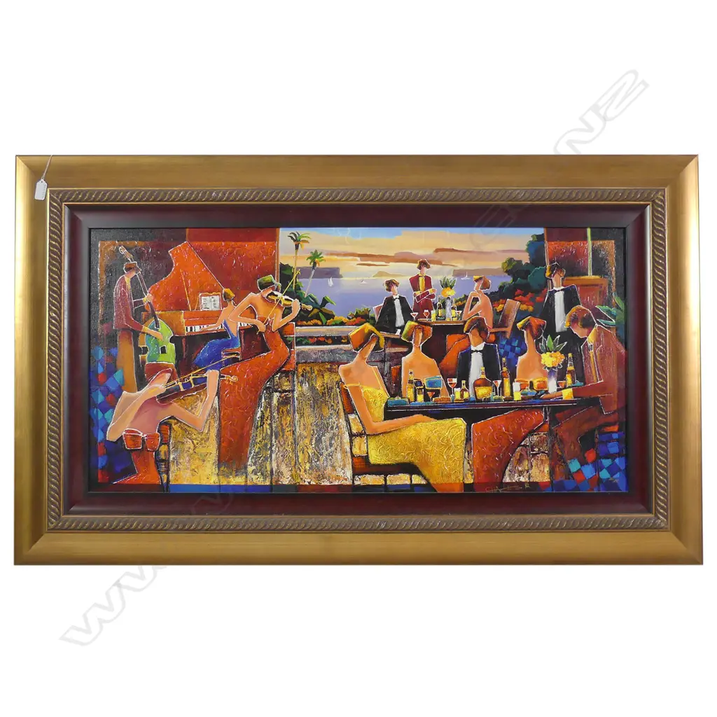 CHARLES LEE 'COSMOPOLITAN EVENING' GICLEE IN COLOUR WITH HAND FINISHING, 2006, SIGNED, WITH CERTIFICATE Image 1++