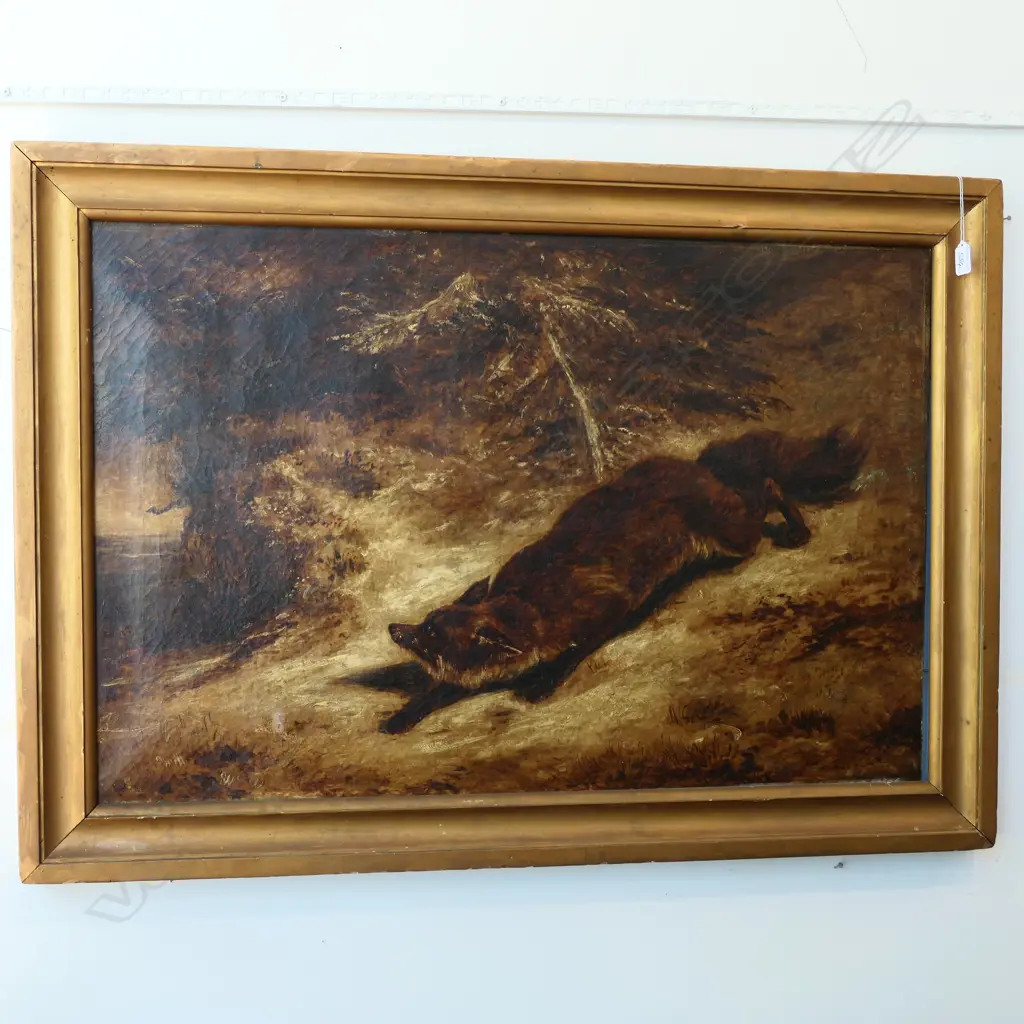 HUDSMAN, OIL PAINTING, 1889 Image 1++