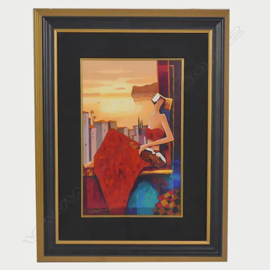 CHARLES LEE 'SOLITARY MOMENT' GICLEE IN COLOUR, 2006, SIGNED, WITH CERTIFICATE