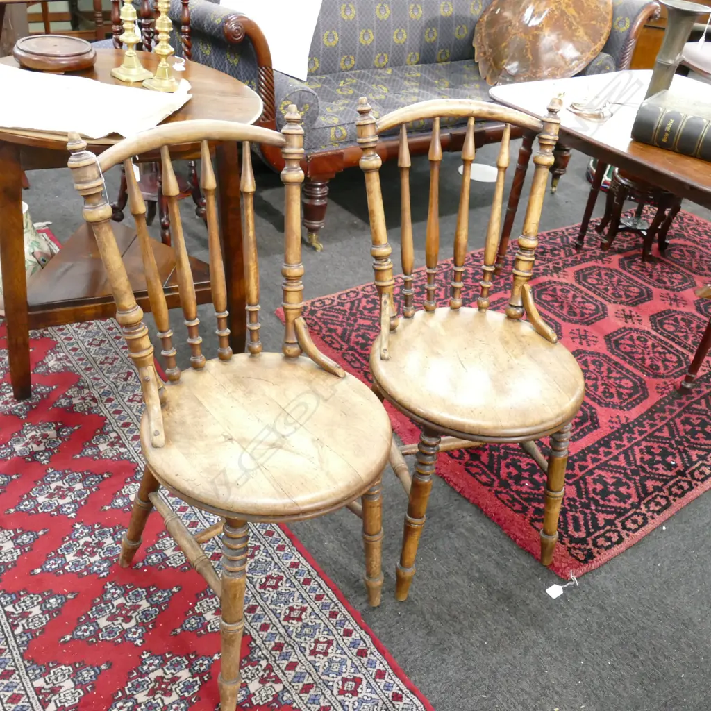PR TURNED COUNTRY SPINDLE CHAIRS Image 1++