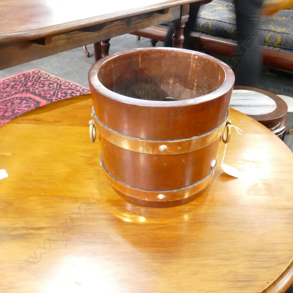 R.A.LISTER BRASS BOUND BARREL D 210 MM Image 1++