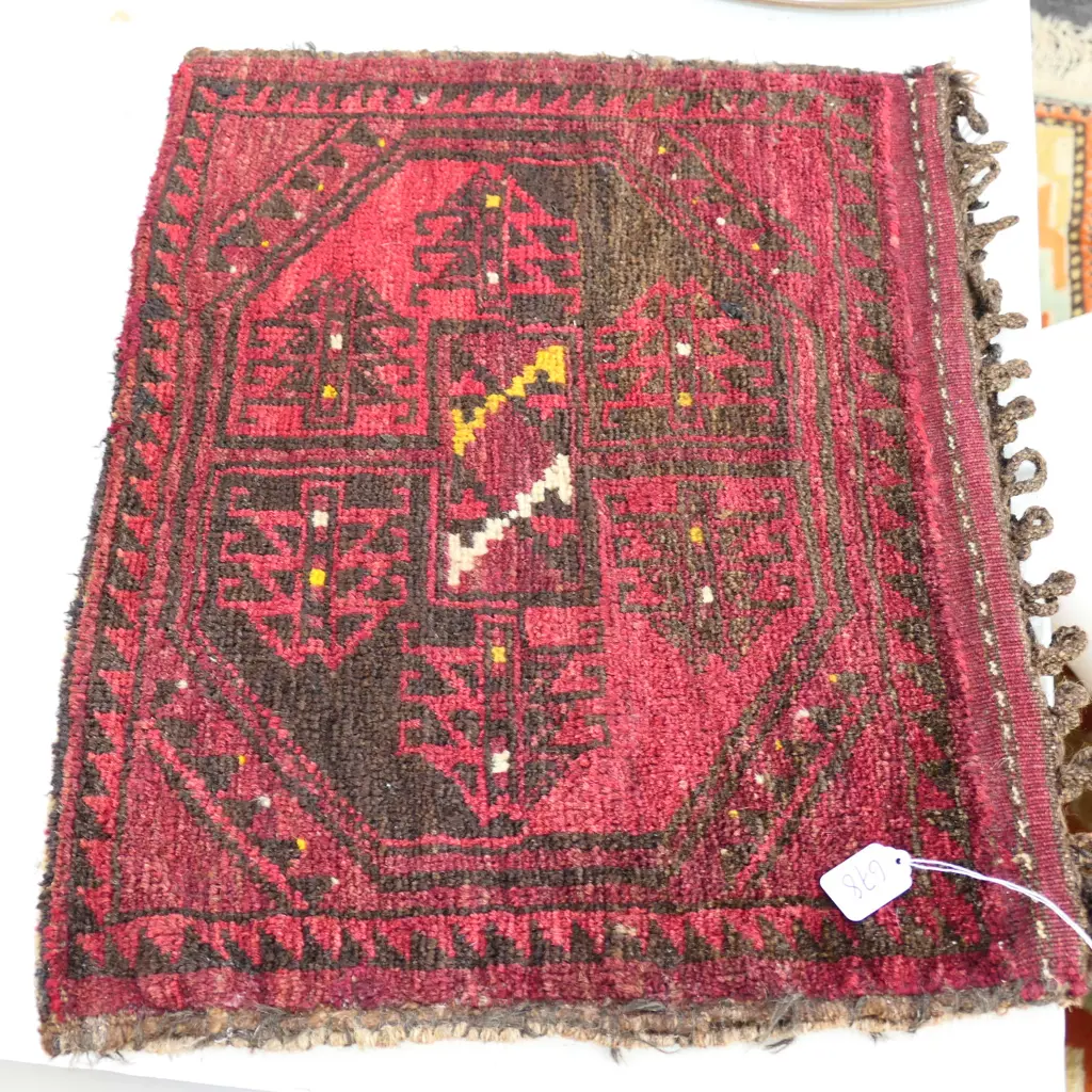 AFGHANISTAN TURK BAG / CUSHION COVER SEMI ANTIQUE 440MM X 780MM Image 1++