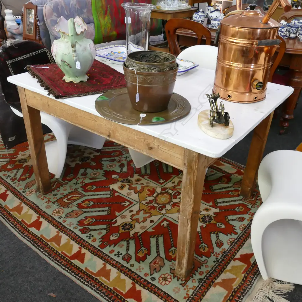 RUSTIC PINE KITCHEN TABLE 1260 X 900 MM Image 1++