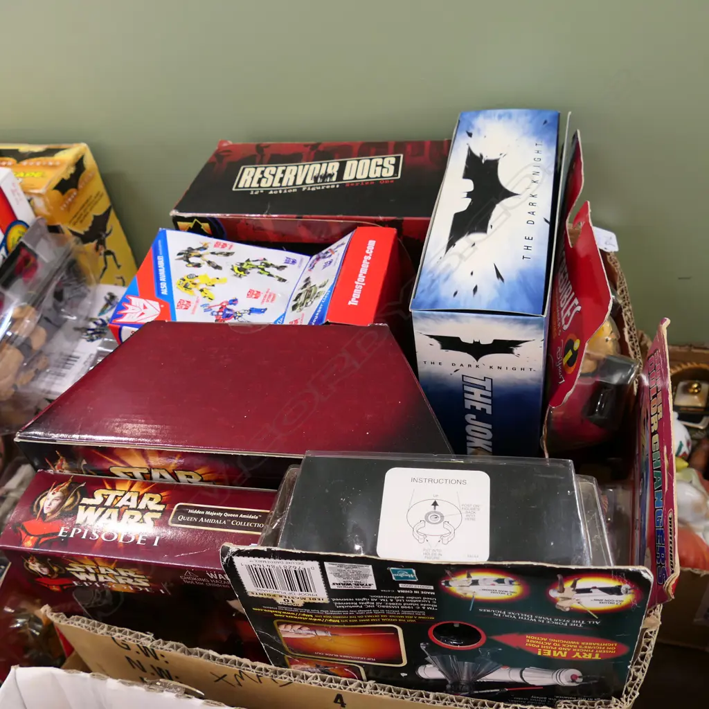 BOX LOT BOXED TOYS; STAR WARS, MATCHBOX ETC Image 1++