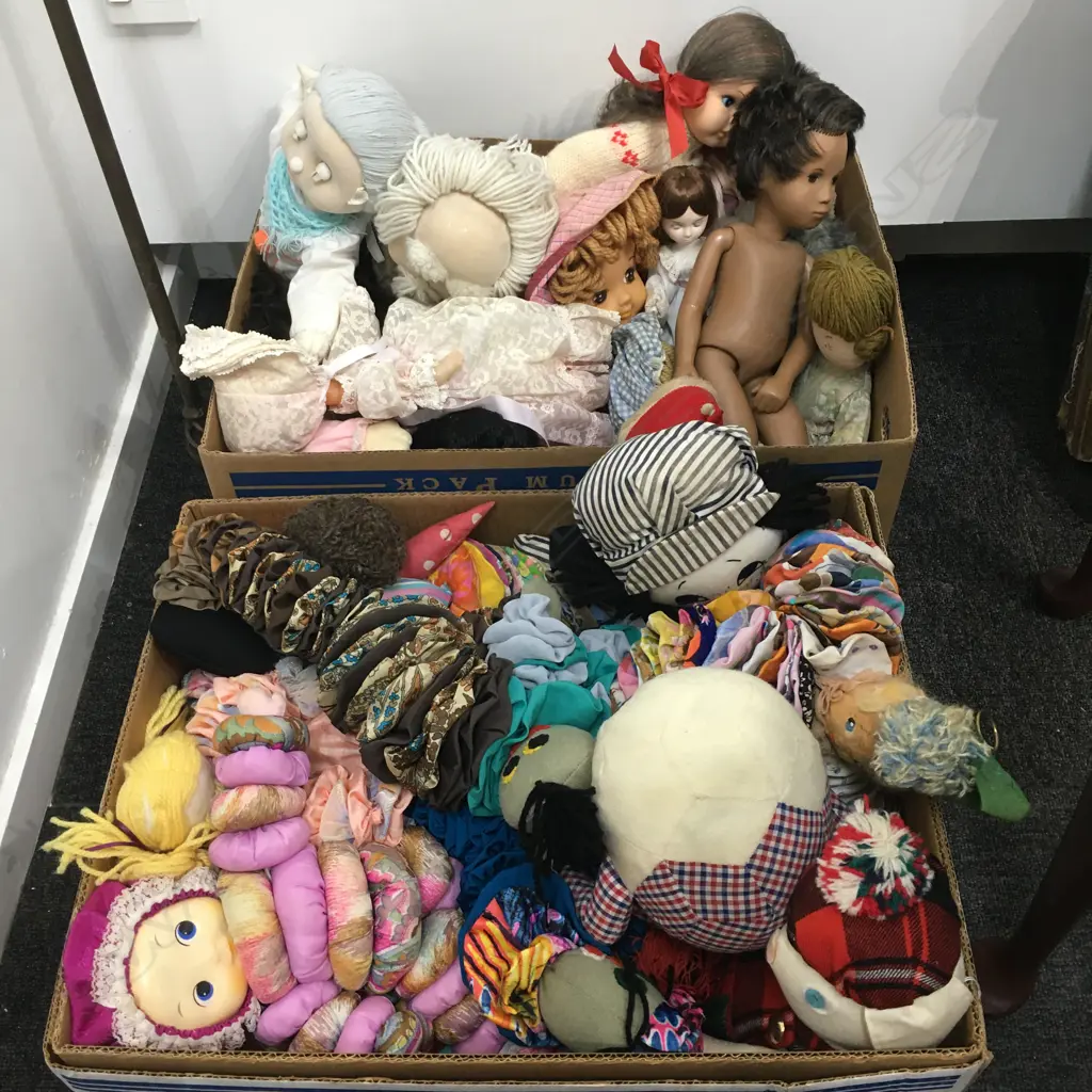 2 BOXES OF ASST DOLLS Image 1++