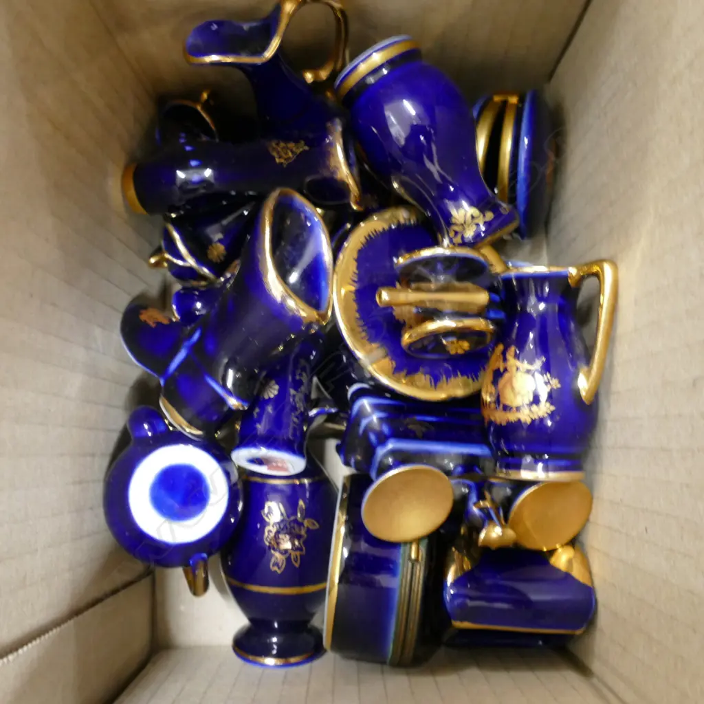 COLLECTION OF ASST. LIMOGES TRINKETS Image 1++