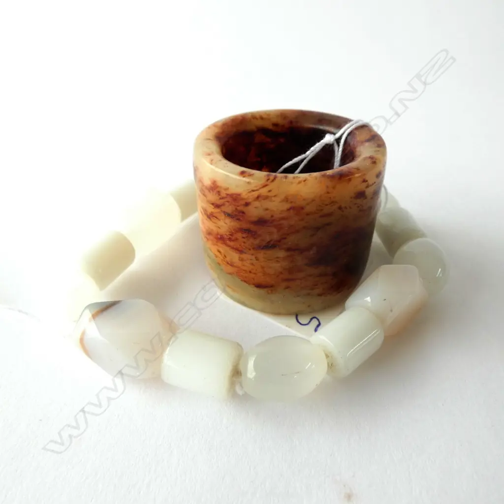 MALA BEAD BRACELET & ARCHERS RING Image 1++