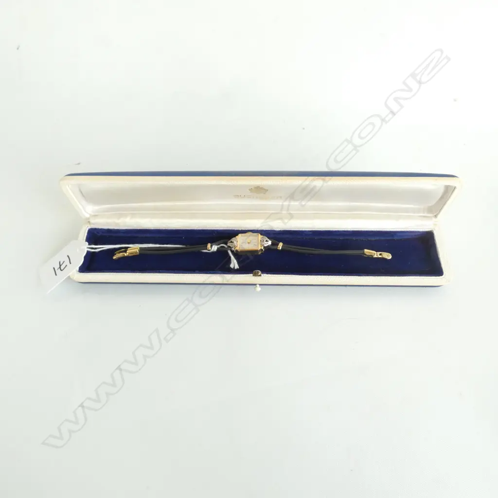 BUCHERER 18CT GOLD & DIAMOND WATCH  Image 1++