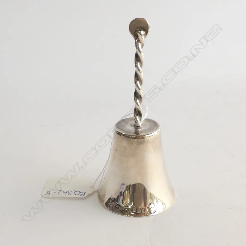SILVER BELL, EUROPEAN MARKS, POSSIBLY SILVER PLATE, 85GMS Image 1++