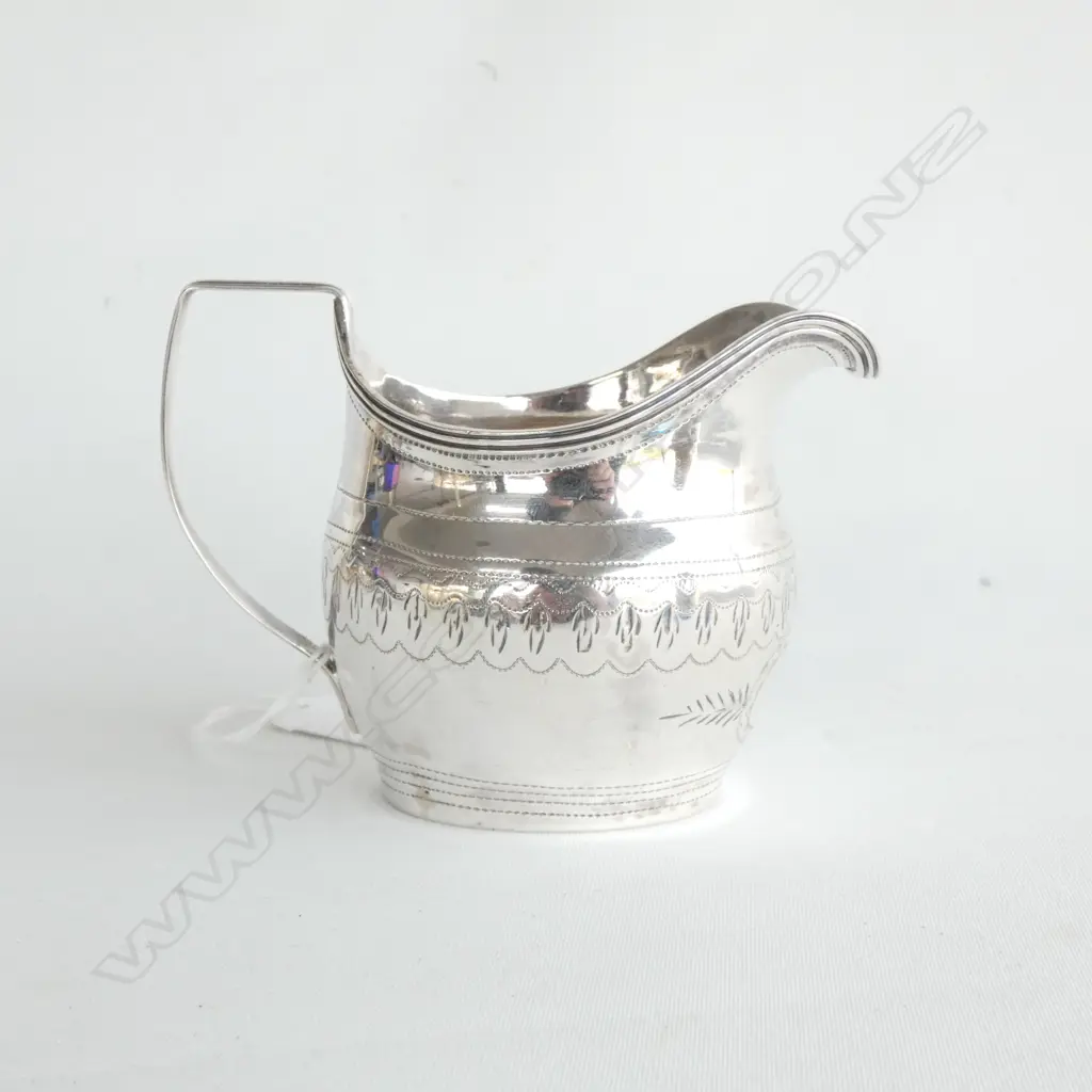 SILVER MILK JUG LONDON 1807 91 GRAMS Image 1++