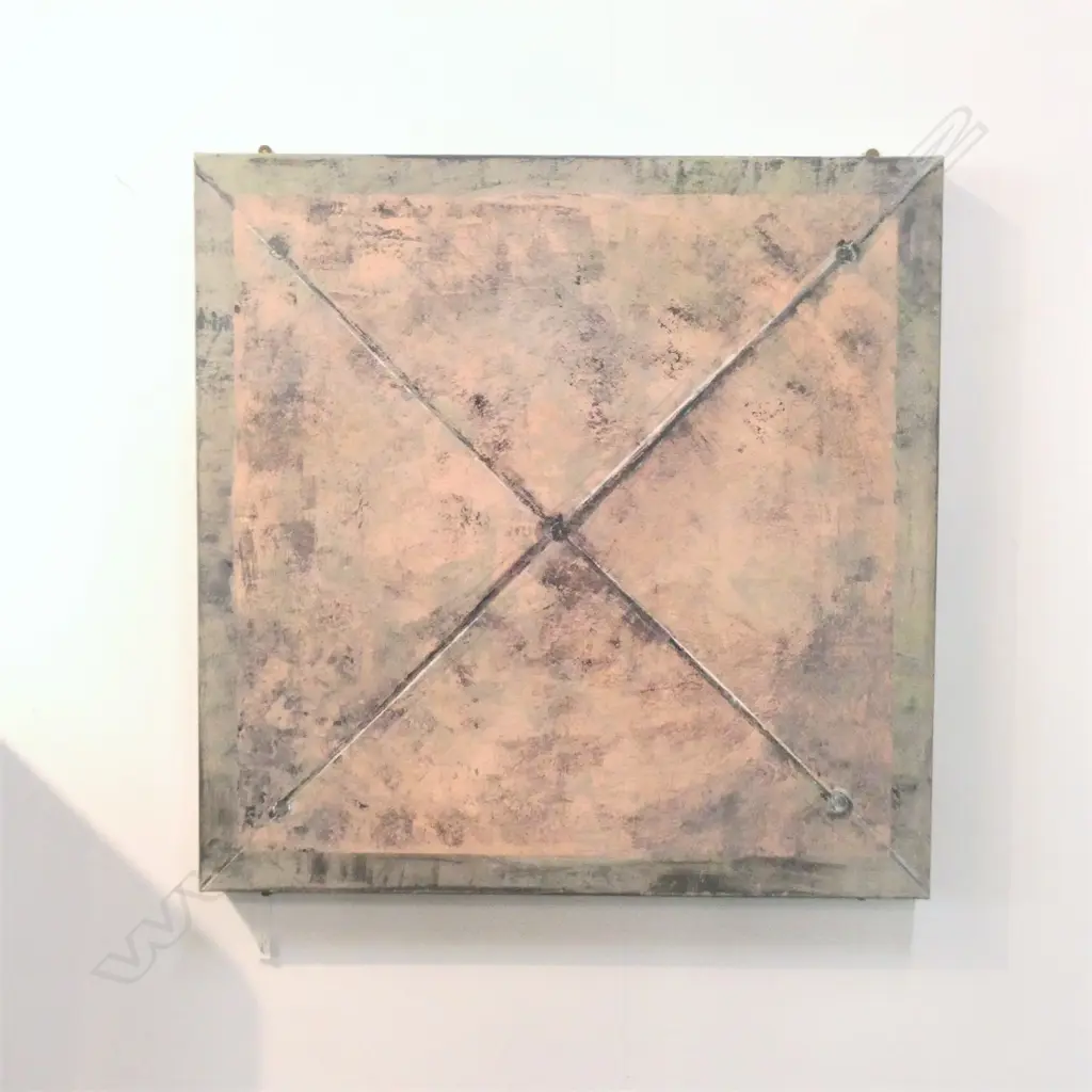 ARTIST UNKNOWN, ACRYLIC ON CANVAS 1000MM SQ Image 1++