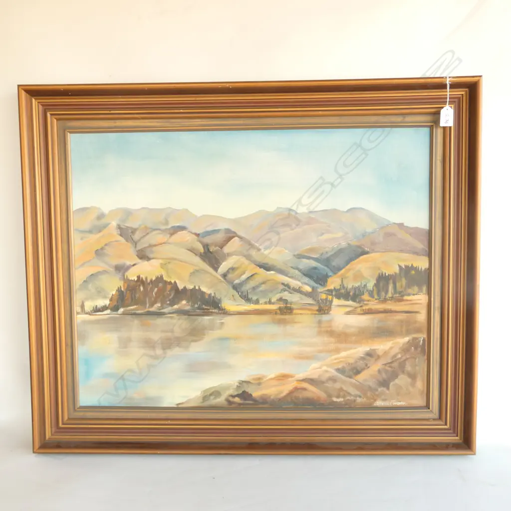 BERENICE TURNER PAINTING FRAMED OIL ON BOARD 700 X 580MM Image 1++