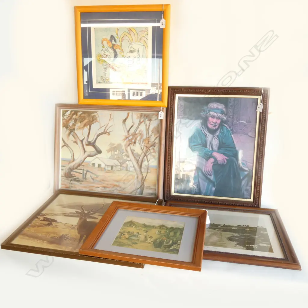 5 PRINTS + AN OIL PAINTING... Image 1++