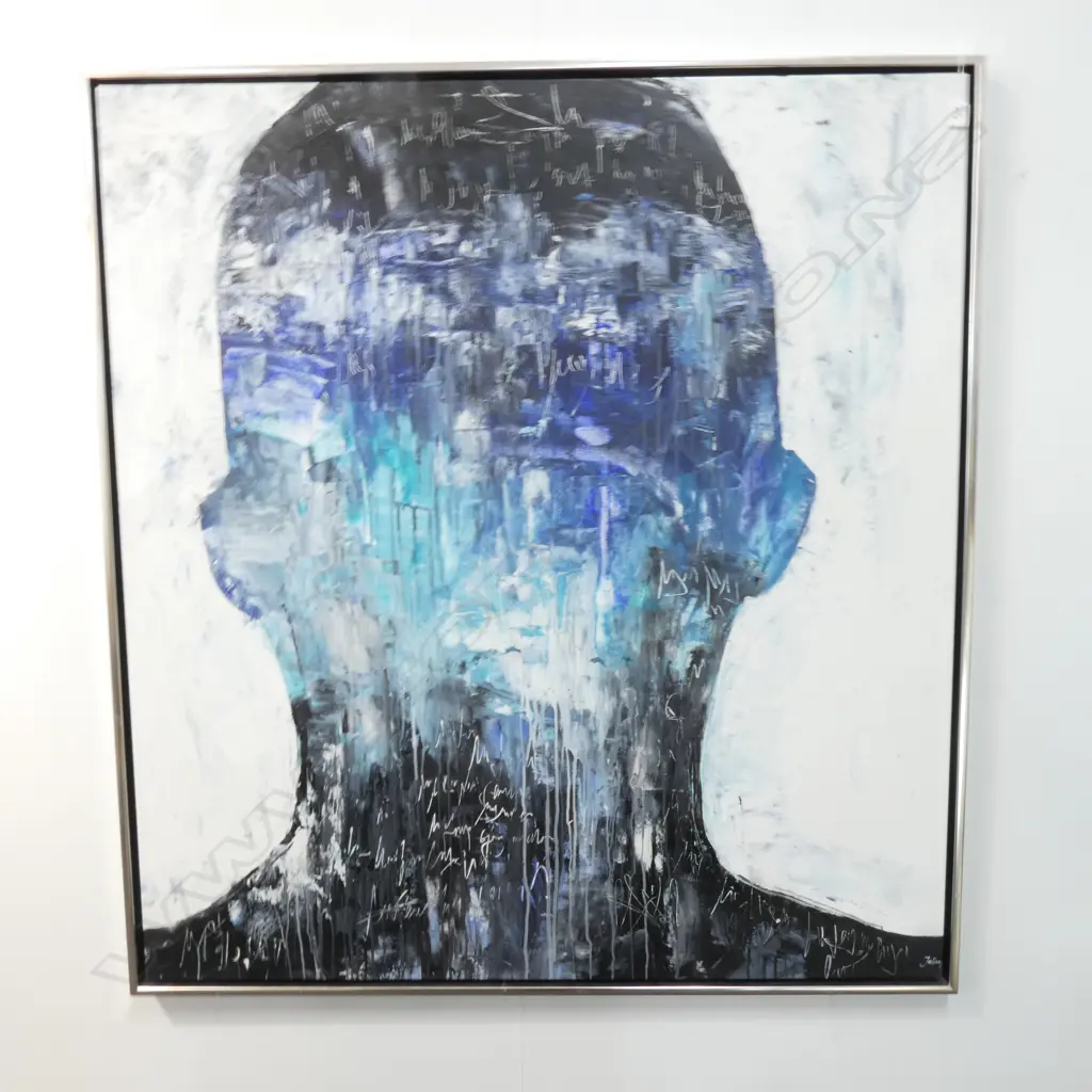 JOHANNA ANTHONY 2007 MIXED MEDIA PAINTING. 1200 X 1150MM Image 1++