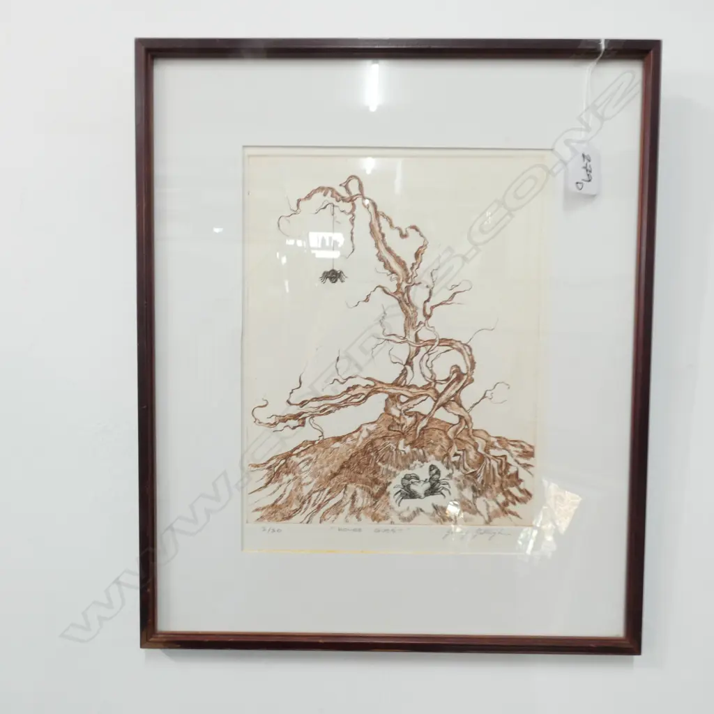 JENNY GALLAGHER 'HOUSE GUEST' LTD. ED. PRINT 2/30. 200 X 250MM Image 1++