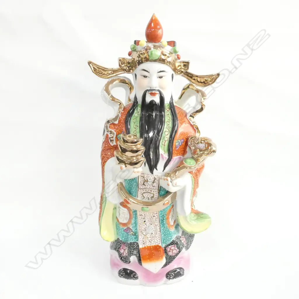 LARGE CHINESE STATUE OF FENG SHUI GOD H.510mm Image 1++