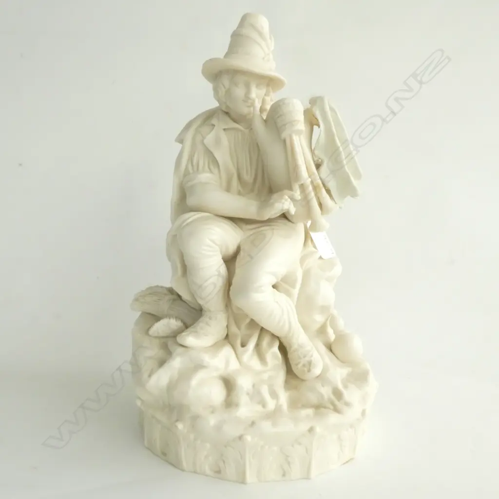 COPELAND PARIAN WARE FIGURE, C1847-55, H. 300MM, HAS REPAIR Image 1++