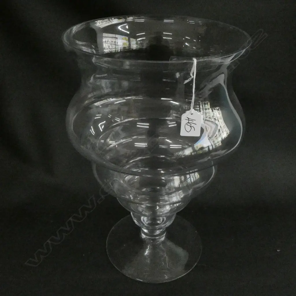 LARGE GLASS VASE H. 420MM Image 1++
