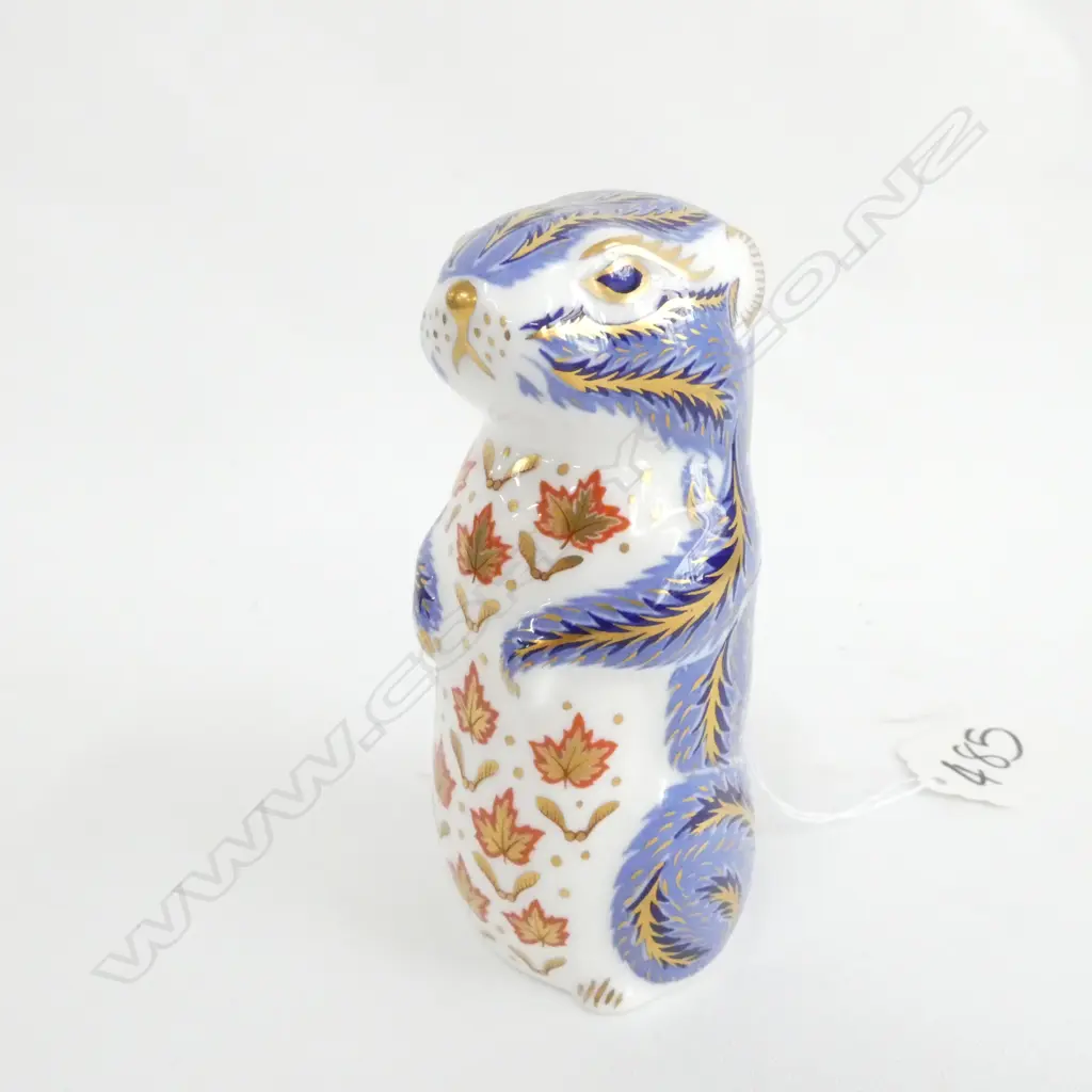 ROYAL CROWN DERBY CHIPMONK PAPERWEIGHT H 100 MM C 1970/80 Image 1++
