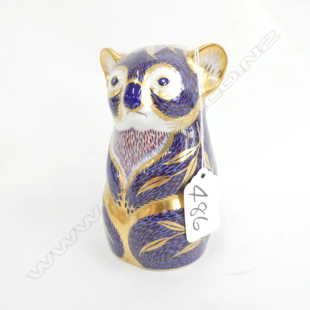 ROYAL CROWN DERBY KOALA BEAR PAPERWEIGHT H 120 MM C1970/80 Image 1++