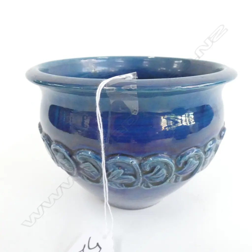 A JAPANESE AWAJI PLANT POT D.135mm Image 1++