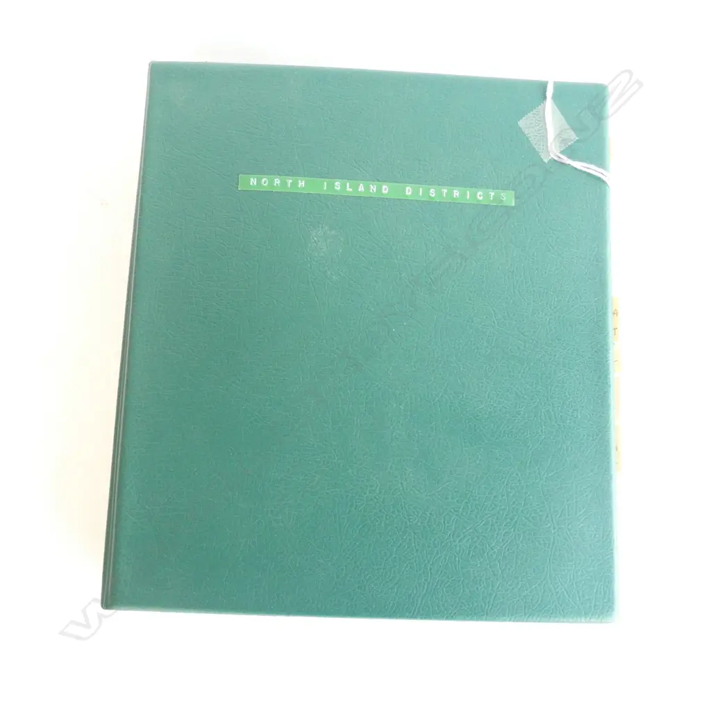 FOLDER COLLECTION ON NZ POSTMARKS NORTHLAND LOCALITIES Image 1++