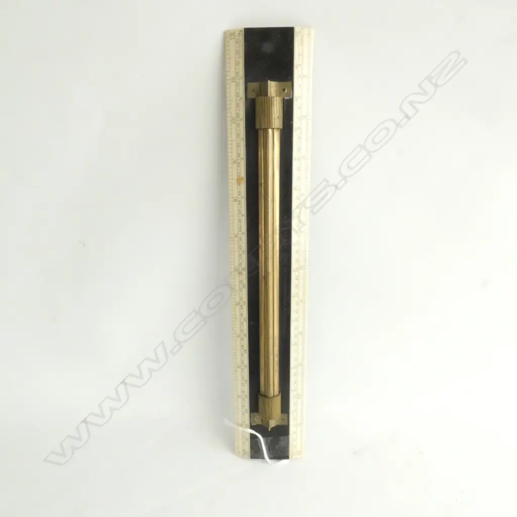 R. W. STREET & CO. 39 COMMERCIAL RD. LAMBETH IVORY RULE L. 313MM Image 1++