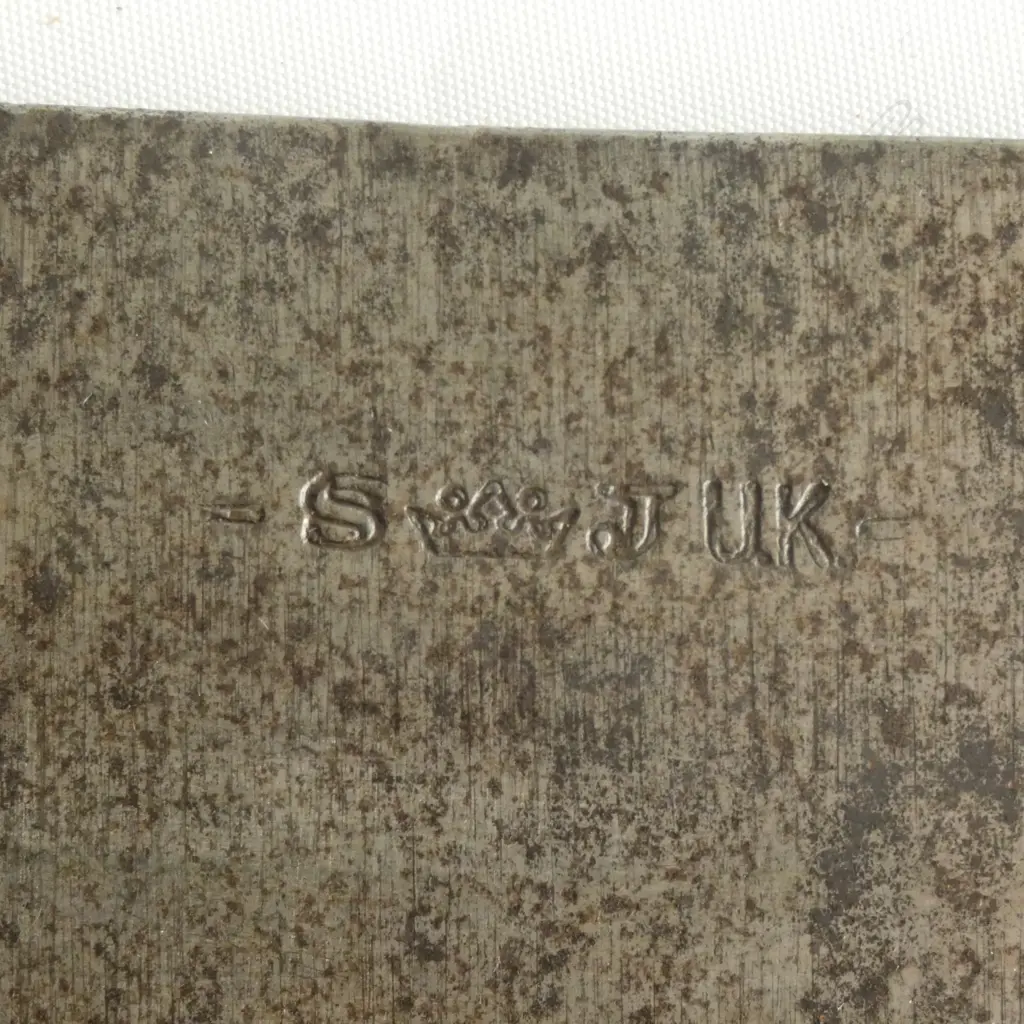 OLD HEAVY BUTCHER'S CLEAVER (STAMPED) Image 1++