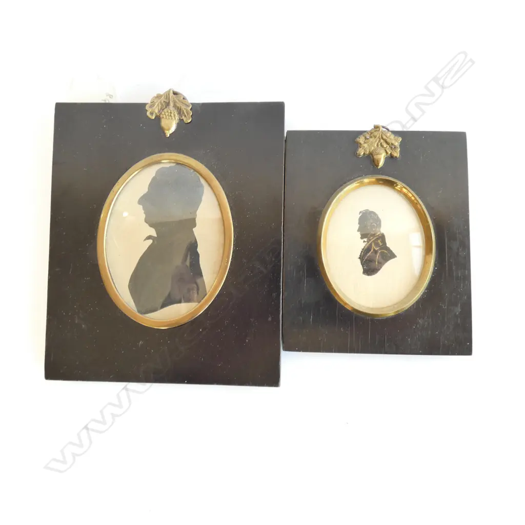 2 FRAMED SILHOUETTES Image 1++