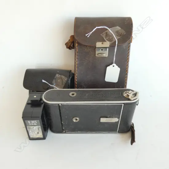 NAGEL FOLDING CAMERA + LATER FLASH