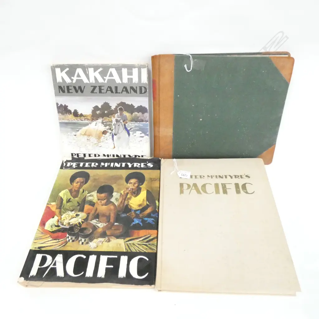 3 PETER MCINTYRE BOOKS 1 SIGNED Image 1++