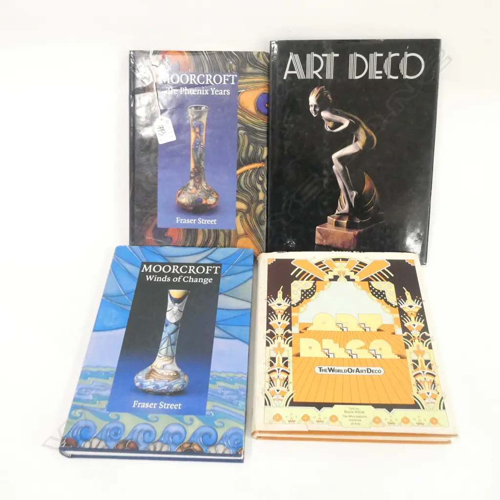 4 COLLECTORS BOOKS ART DECO ETC Image 1++