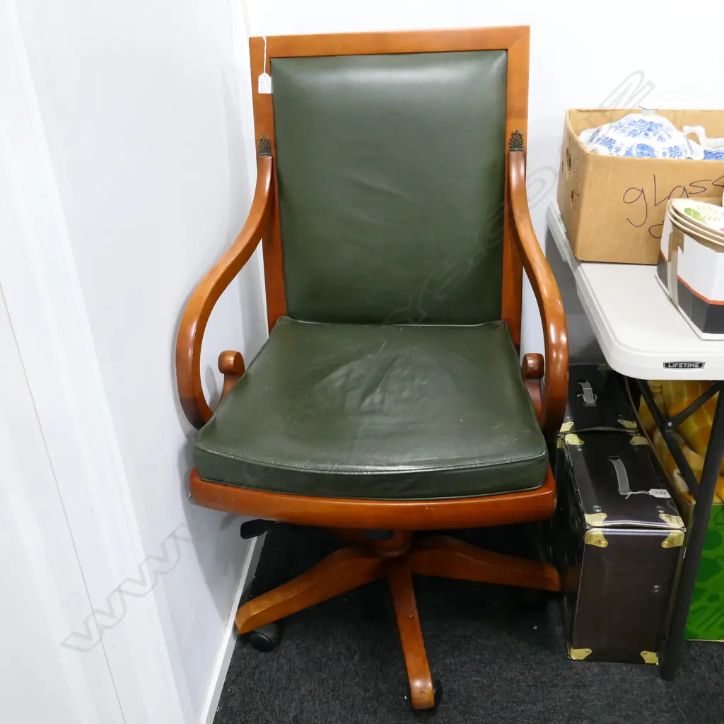 FRENCH  "GRANGE" DESK CHAIR Image 1++