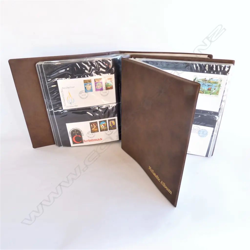 2 ALBUMS OF NZ FIRST DAY COVERS Image 1++