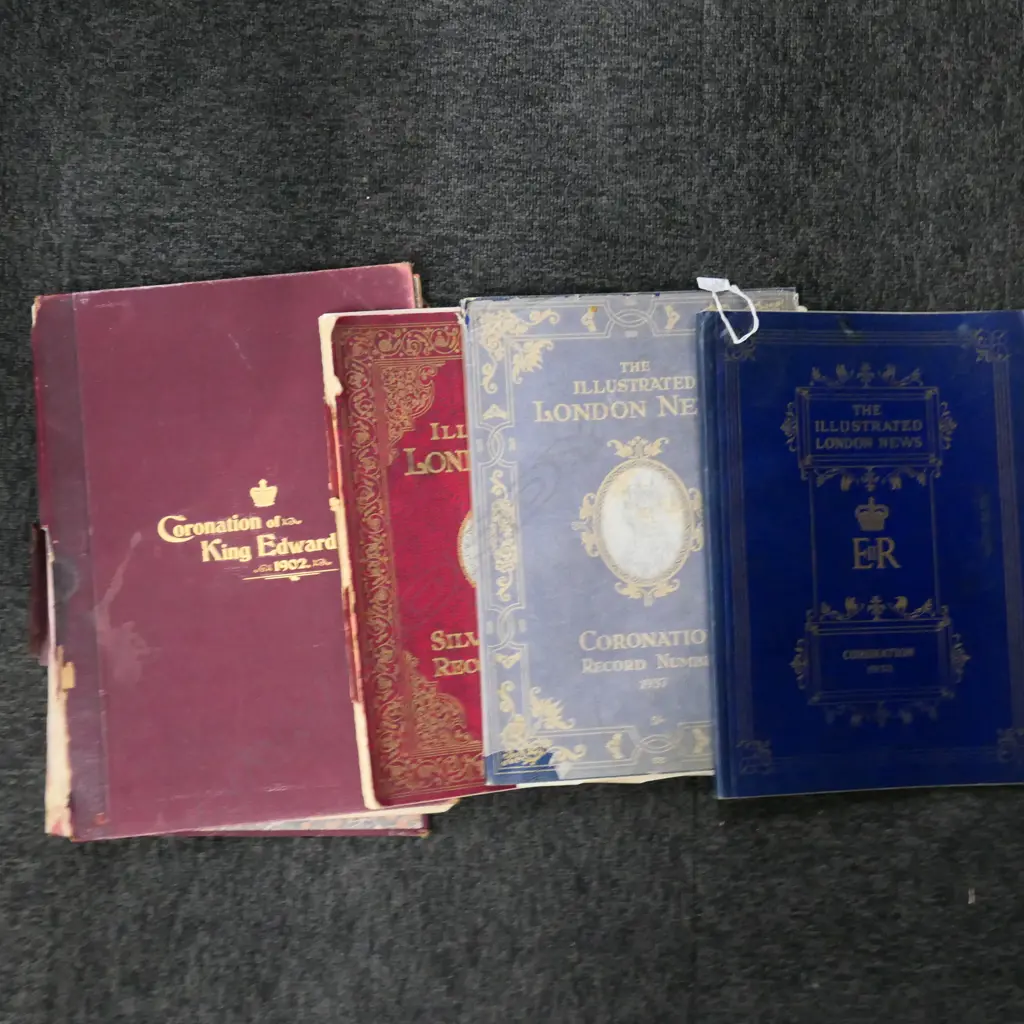 3 COPIES ILLUSTRATED LONDON NEWS ROYAL OCCASIONS + CORONATION OF KING EDWARD VII Image 1++