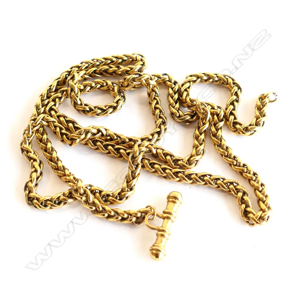 GOLD PLATED CHAIN NO CLASP L.800MM Image 1++
